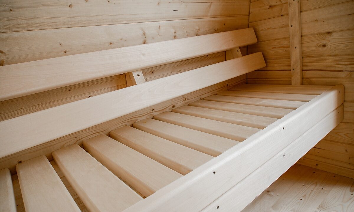 Sauna pod extérieur 2,4 x 4 m - vue 2