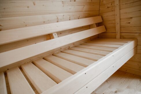 Sauna pod extérieur 2,4 x 4 m - vue 2