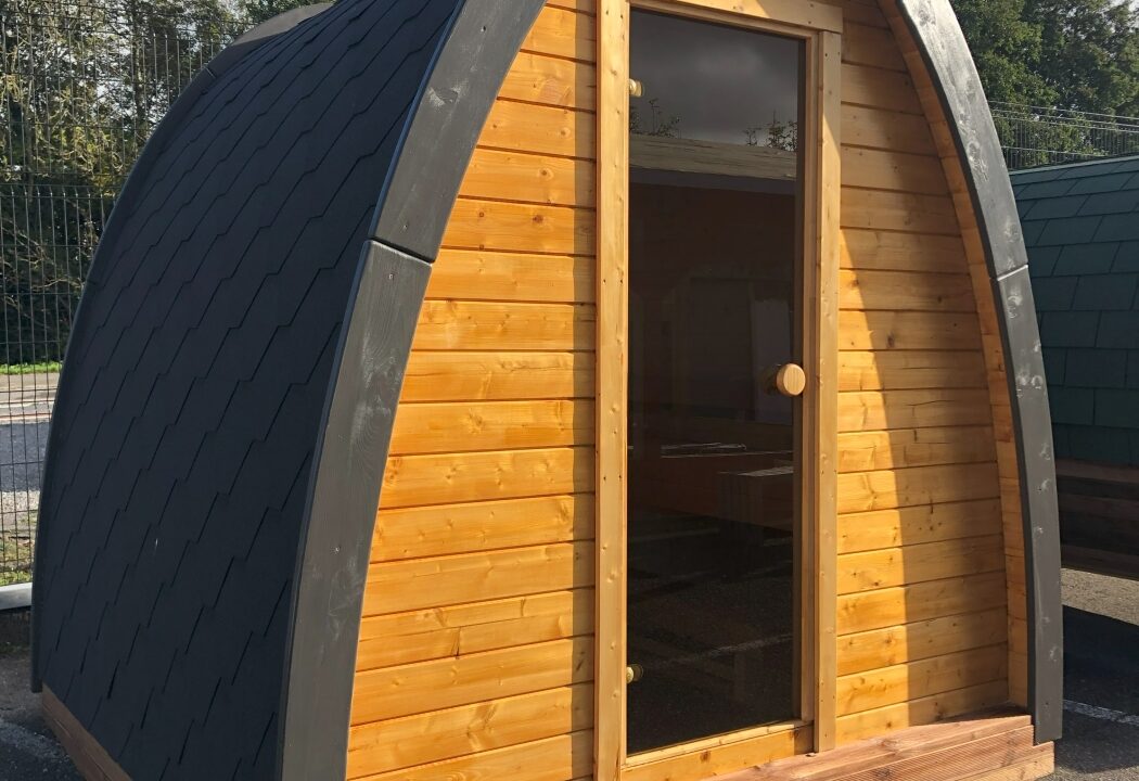 Sauna pod extérieur 2,4 x 2,3 m - vue 1