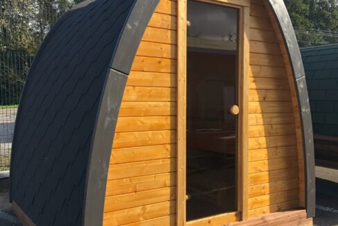 Sauna pod extérieur 2,4 x 2,3 m - vue 1