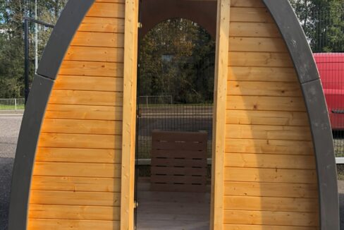 Sauna pod extérieur 2,4 x 2,3 m - vue 2