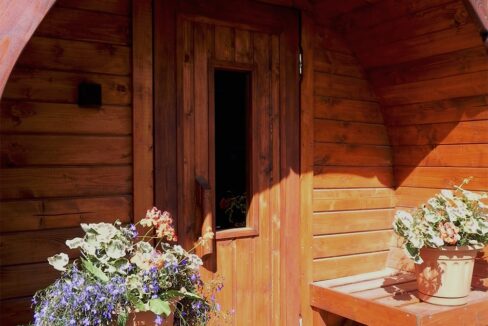 Sauna tonneau extérieur Ø1,9 x 2,5 m Sauna tonneau - vue 3