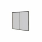 Système de portes coulissantes en aluminium - vue principale