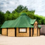 Kota de camping 16,5 m² avec extension - vue extérieure