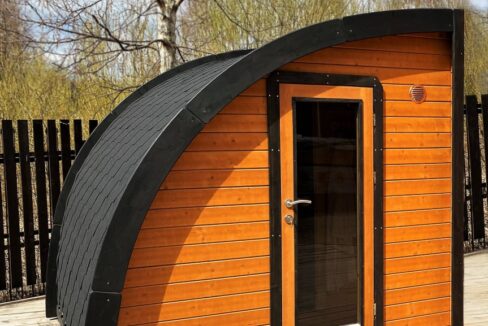 Half-pod modulaire 2,4 x 3 m - vue extérieure