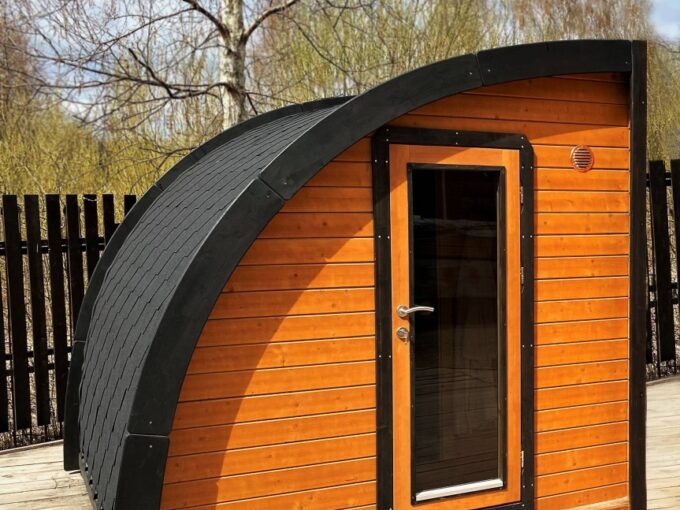 Half-pod modulaire 2,4 x 3 m - vue extérieure