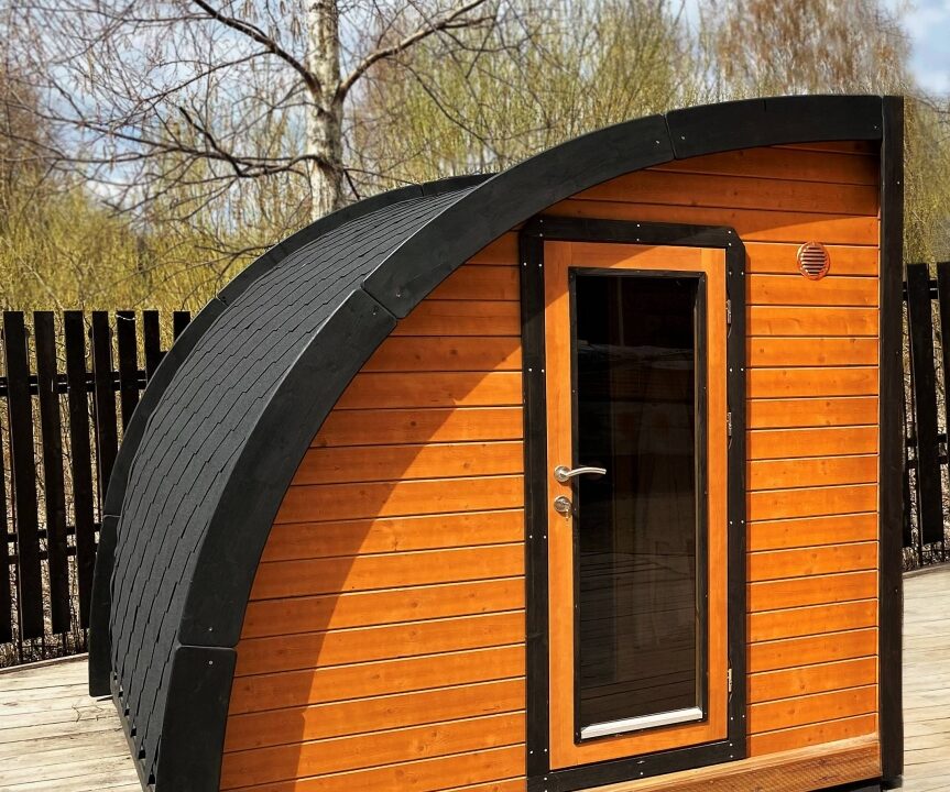 Half-pod modulaire 2,4 x 3 m - vue extérieure