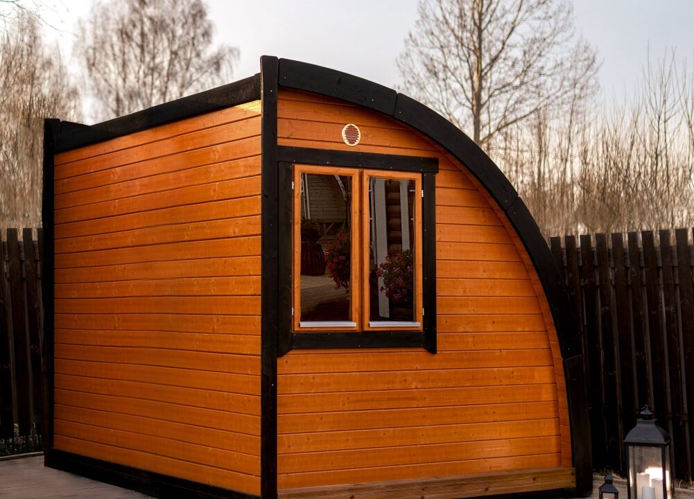 Half-pod modulaire 2,4 x 3 m - vue complémentaire