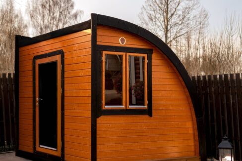 Half-pod modulaire 2,4 x 4 m - vue extérieure
