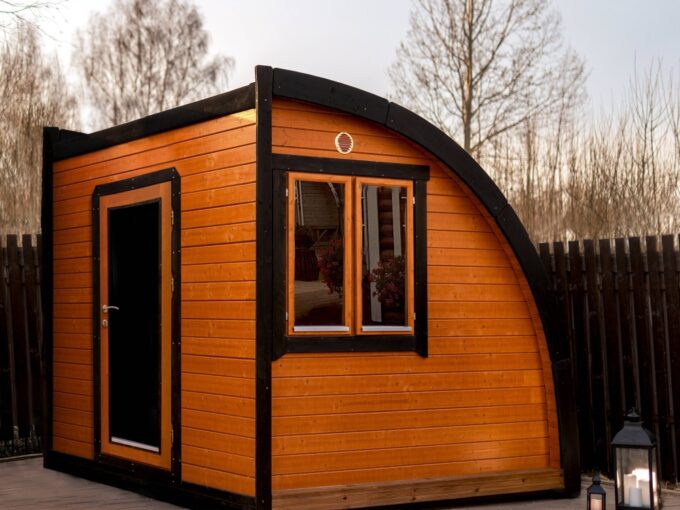 Half-pod modulaire 2,4 x 4 m - vue extérieure