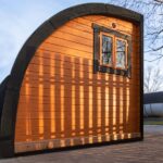 Half-pod modulaire 2,4 x 4,8 m - vue extérieure