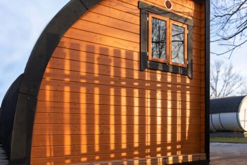 Half-pod modulaire 2,4 x 4,8 m - vue extérieure
