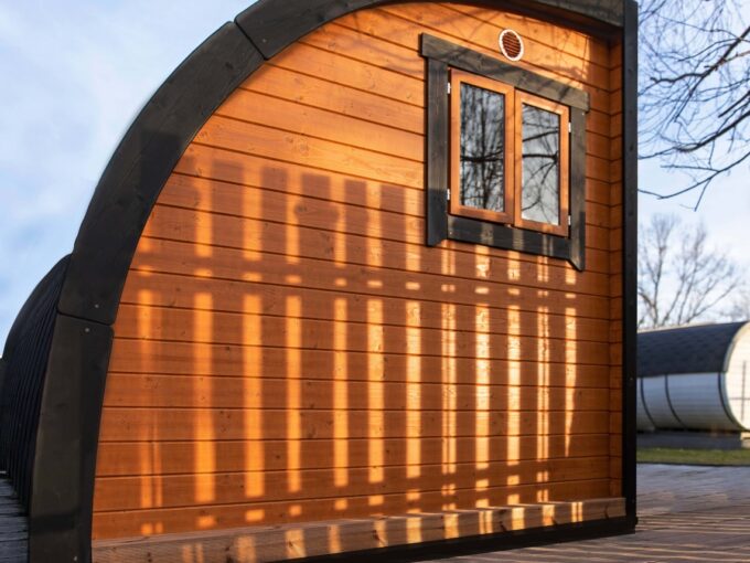 Half-pod modulaire 2,4 x 5,9 m - vue extérieure