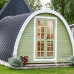 Pod de camping en bois 3,2 x 4,8 m - vue extérieure