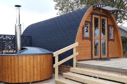 Pod de camping 3,2 x 5,9 m sans terrasse - vue extérieure