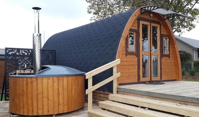 Pod de camping 3,2 x 5,9 m sans terrasse - vue extérieure