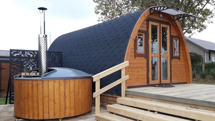 Pod de camping 3,2 x 5,9 m sans terrasse - vue extérieure