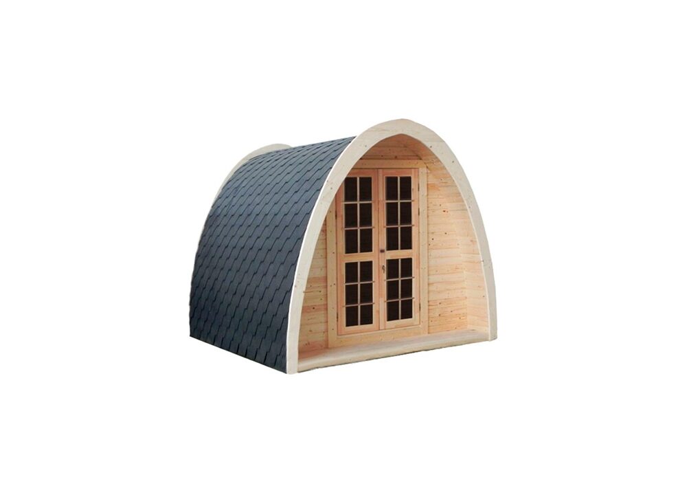 Pod de camping 2,4 x 2,4 m sans terrasse - vue extérieure