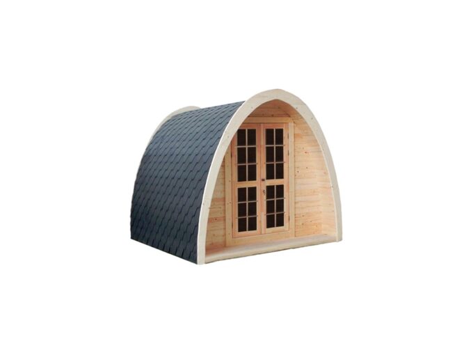 Pod de camping 2,4 x 2,4 m sans terrasse - vue extérieure