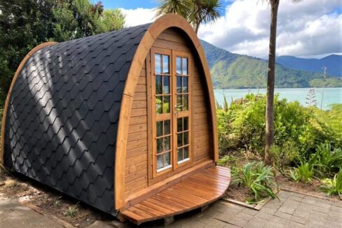 Pod en bois thermo-traité 2,4 x 3,5 m - vue extérieure