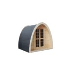 Pod en bois thermo-traité 2,4 x 4 m - vue extérieure