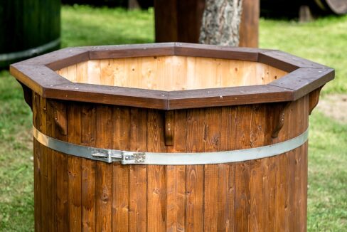 Bain froid en épicéa Ø 1,2 m - vue principale