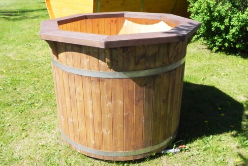 Bain froid en épicéa Ø 1,2 m - vue complémentaire