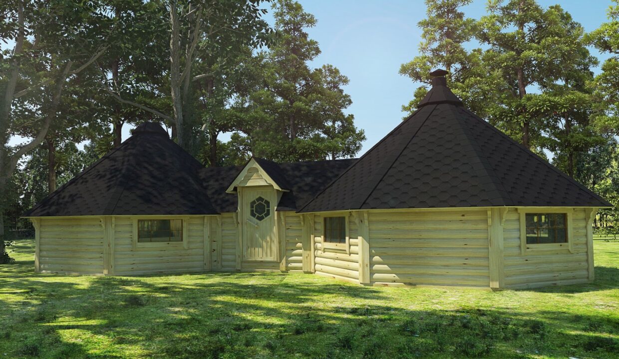 Double kota grill 16,5 m² + 16,5 m² - vue principale