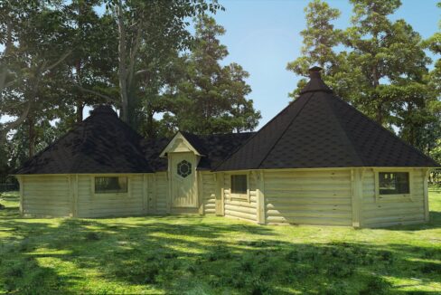 Double kota grill 16,5 m² + 16,5 m² - vue principale