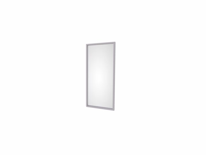 Paroi vitrée en aluminium pour cube de jardin - vue principale