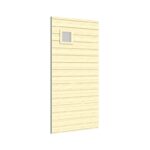 Panneau de paroi avec fenêtre pour cube de jardin - vue principale