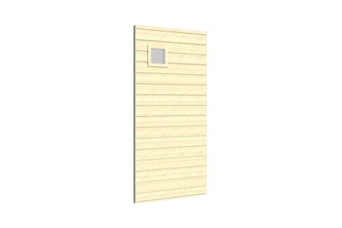 Panneau de paroi avec fenêtre pour cube de jardin - vue principale