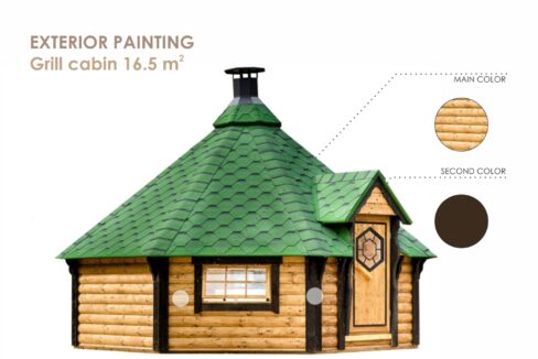 Kota grill en bois 16,5 m² - vue complémentaire