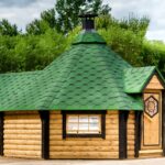 Kota grill en bois 16,5 m² avec extension - vue principale