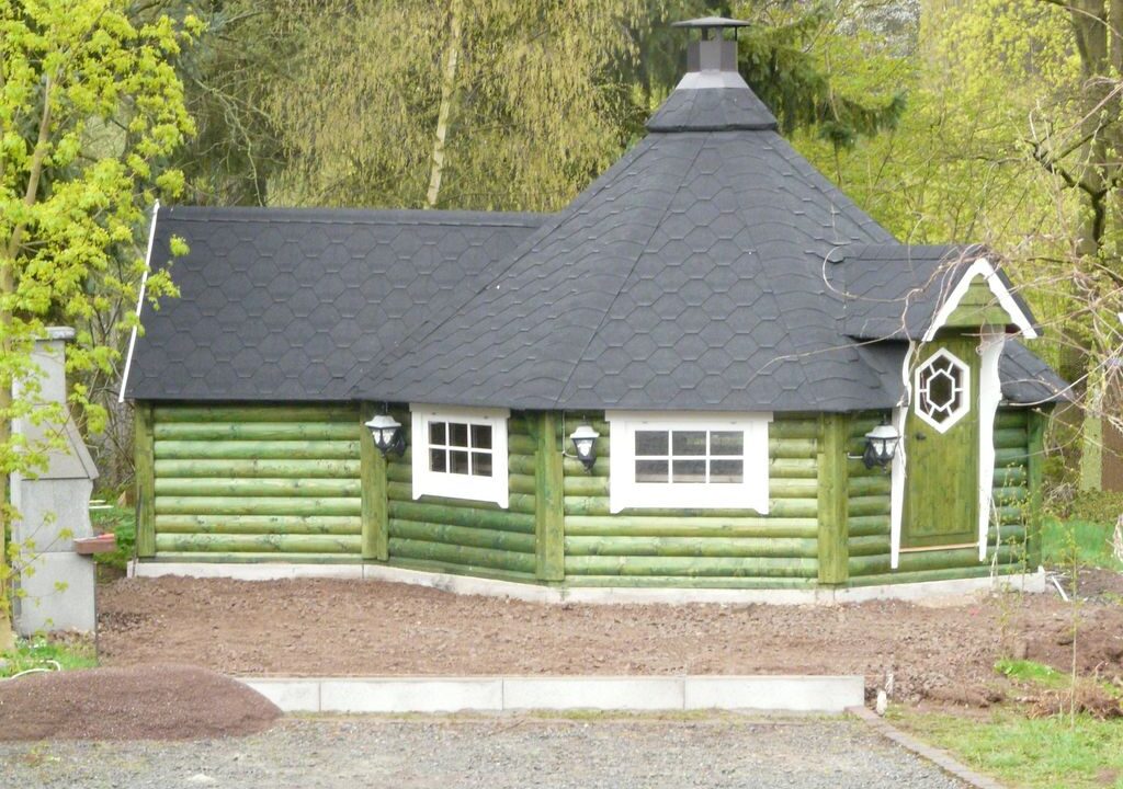 Kota grill en bois 16,5 m² avec extension - vue complémentaire