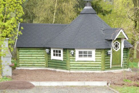 Kota grill en bois 16,5 m² avec extension - vue complémentaire