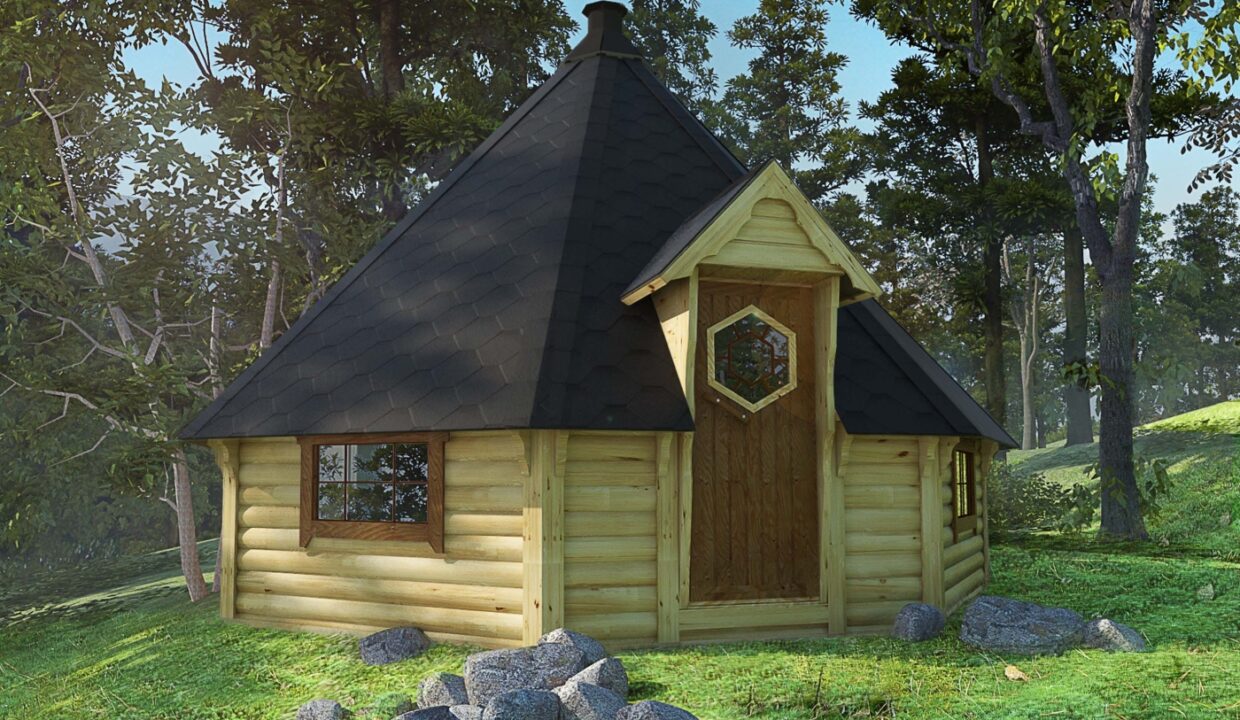 Kota grill en bois 25 m² - vue complémentaire