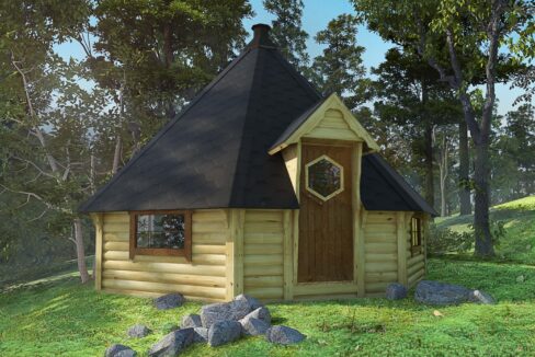 Kota grill en bois 25 m² - vue complémentaire