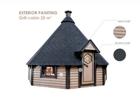 Kota grill en bois 25 m² - vue complémentaire