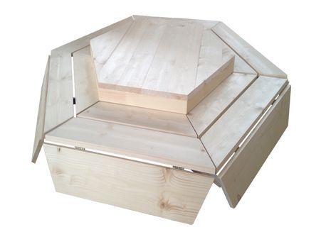 Couvercle de grill hexagonal - vue principale