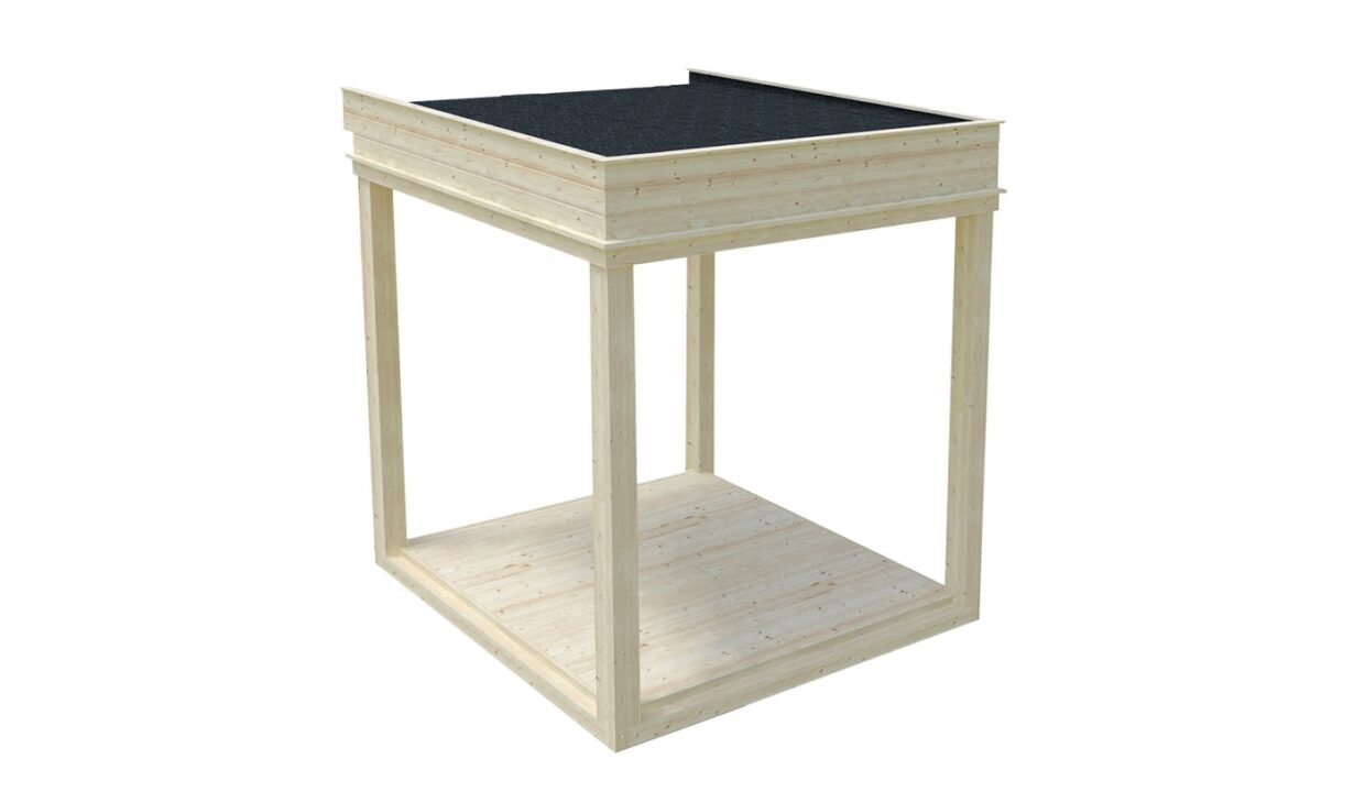 Cube de jardin 2 x 2 m - vue principale