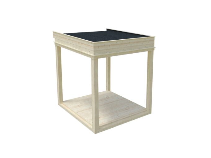 Cube de jardin 2 x 2 m - vue principale