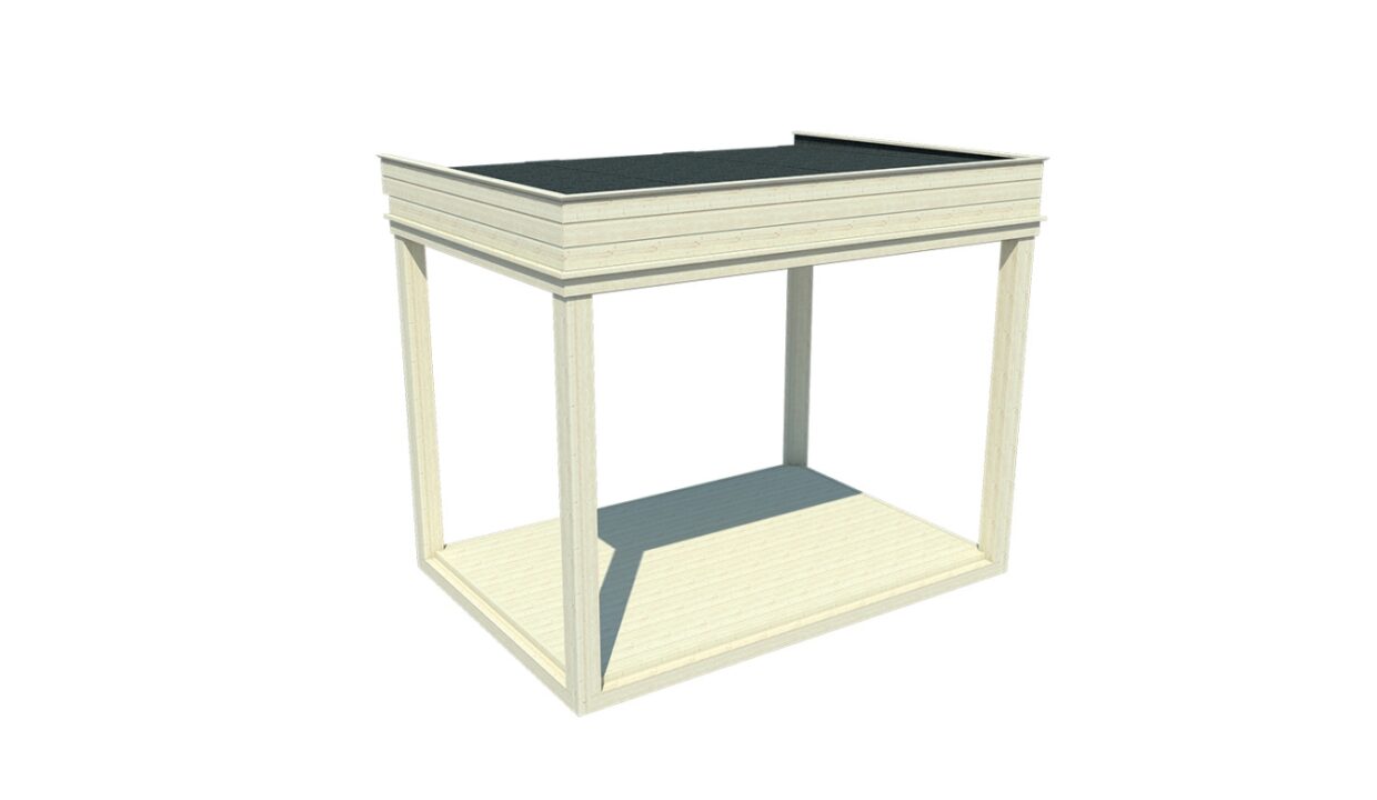 Cube de jardin 3 x 2 m - vue principale
