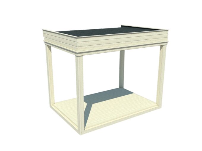 Cube de jardin 3 x 2 m - vue principale