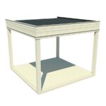Cube de jardin 3 x 3 m - vue principale