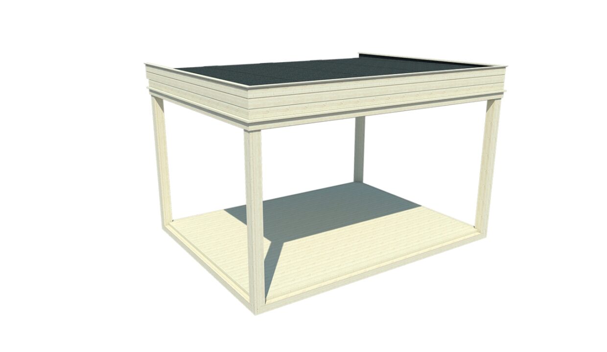 Cube de jardin 4 x 3 m - vue principale