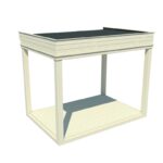 Ossature isolée pour cube de jardin 3 x 2 m - vue principale