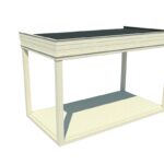 Ossature isolée pour cube de jardin 4 x 2 m - vue principale