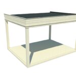 Ossature isolée pour cube de jardin 4 x 3 m - vue principale