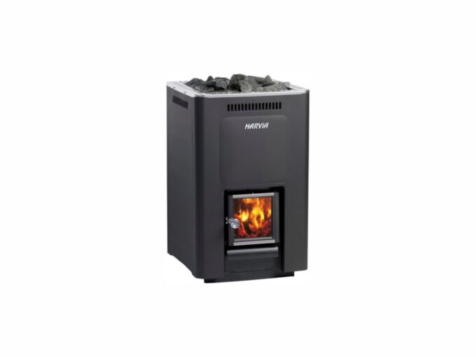 Poêle à bois Harvia 36 31 kW - vue principale